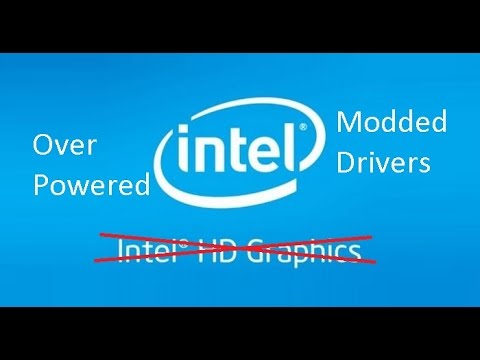 intel gma x4500 modded driver